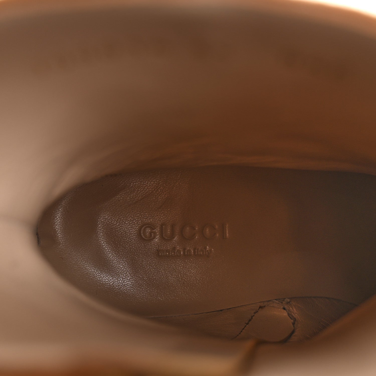 Gucci Suede Cachemire Blondie 55mm Ankle Boots 35 Blondie Cognac 7 of 10