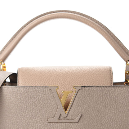 Louis Vuitton Taurillon Capucines PM Galet 10 of 10