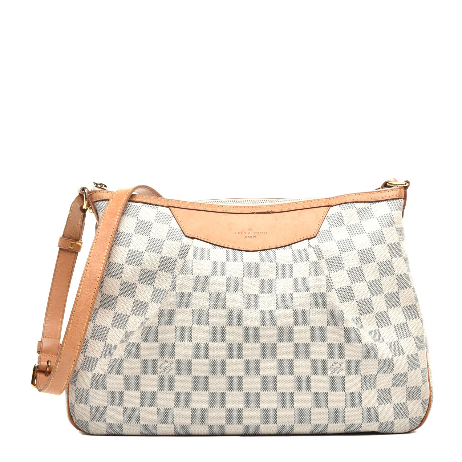 Louis Vuitton Damier Azur Siracusa MM 1 of 8
