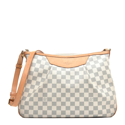 Louis Vuitton Damier Azur Siracusa MM 1 of 8