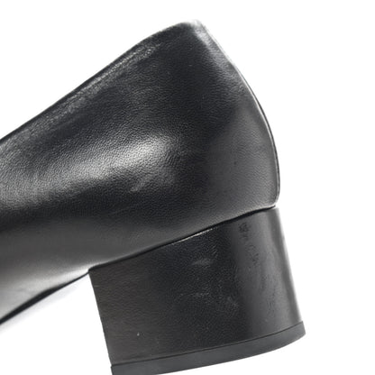 Chanel Lambskin Pearl Camellia Cap Toe Pumps 41 Black 9 of 14