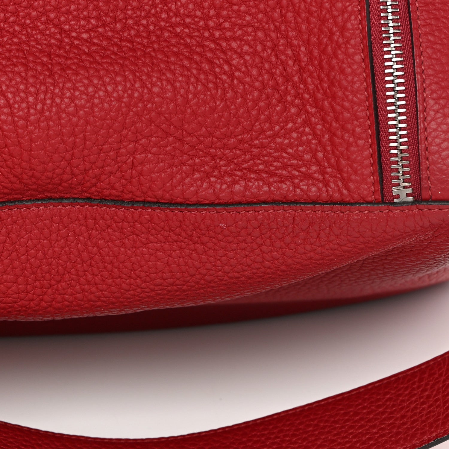 Hermes Taurillon Clemence Lindy 34 Rouge Grenat 14 of 14