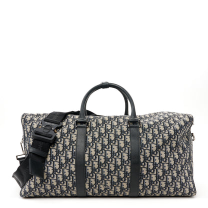 Christian Dior Oblique Duffle Navy Blue 1 of 10
