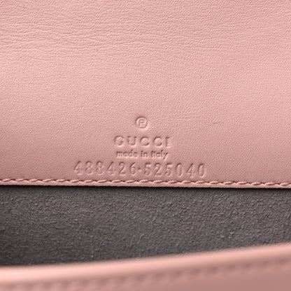 Gucci Calfskin Matelasse GG Marmont Mini Bag Perfect Pink 6 of 10