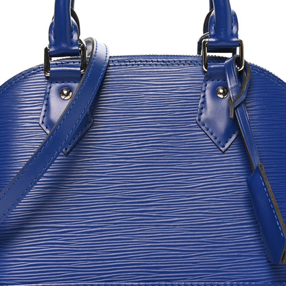 Louis Vuitton Epi Alma BB Blueberry 7 of 9