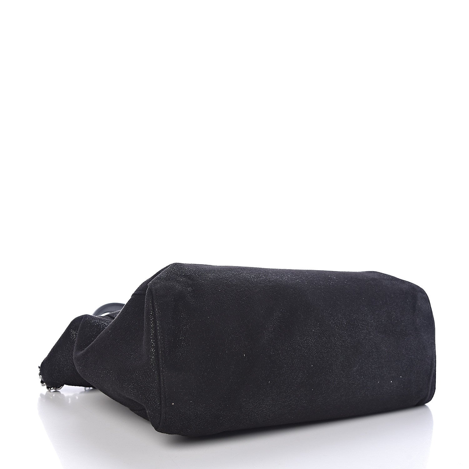 Stella McCartney Shaggy Deer Falabella East West Shopper Tote Black 4 of 9