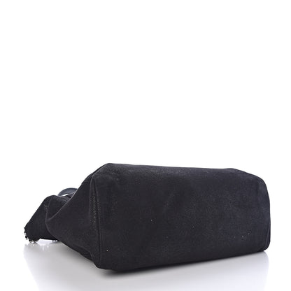 Stella McCartney Shaggy Deer Falabella East West Shopper Tote Black 4 of 9