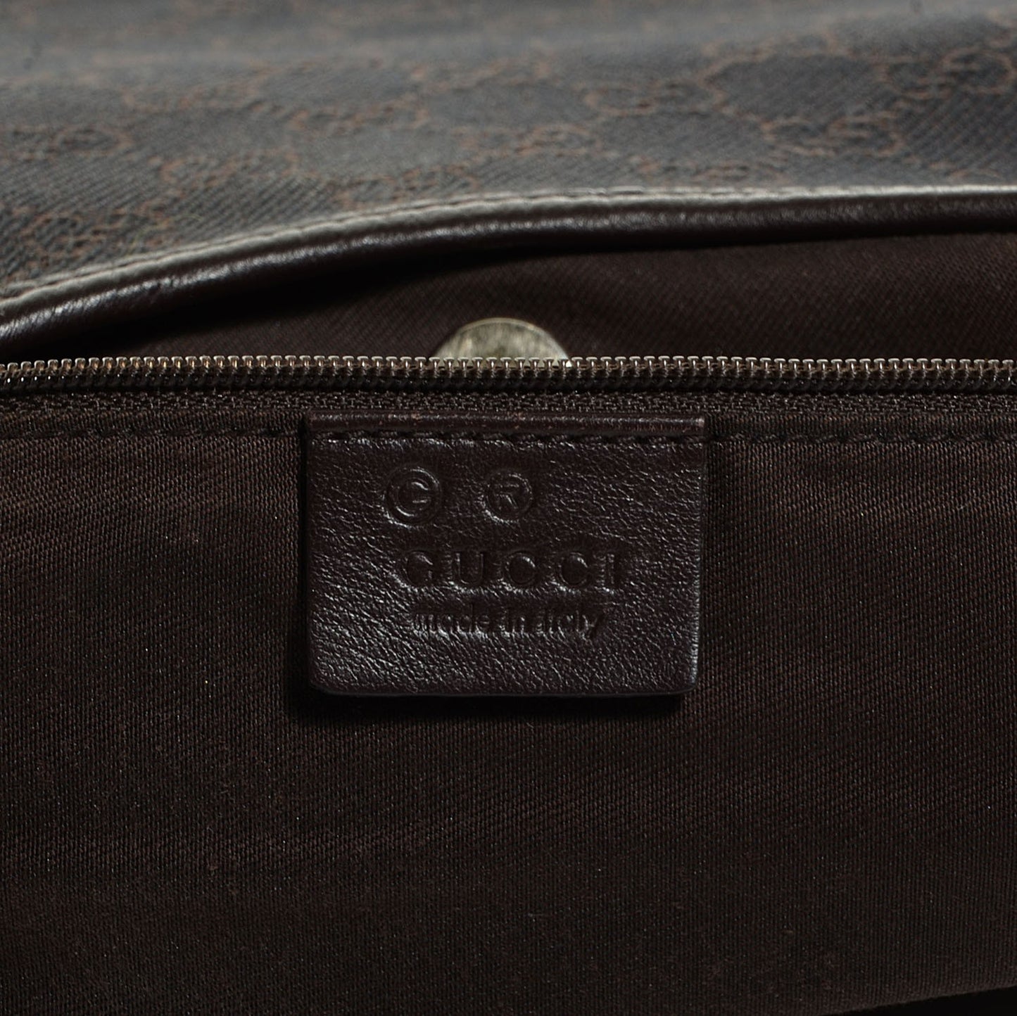 Monogram Medium New Britt Hobo Dark Brown