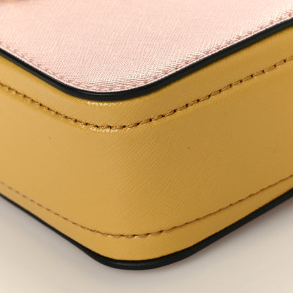 Marc Jacobs Saffiano Small Snapshot Camera Bag New Rose 9 of 9