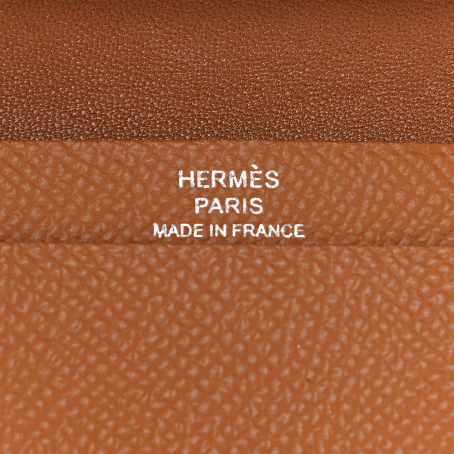 Hermes Epsom Bearn Card Holder Wallet Gold 6 of 8
