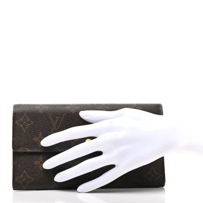Louis Vuitton Monogram Sarah Wallet 2 of 8