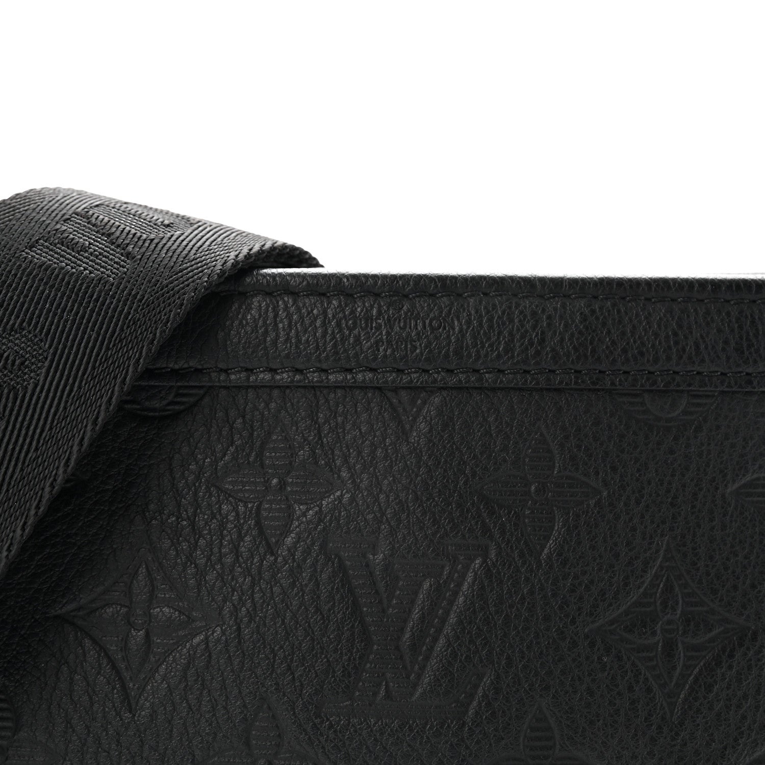 Louis Vuitton Calfskin Monogram Shadow Gaston Wearable Wallet 7 of 9