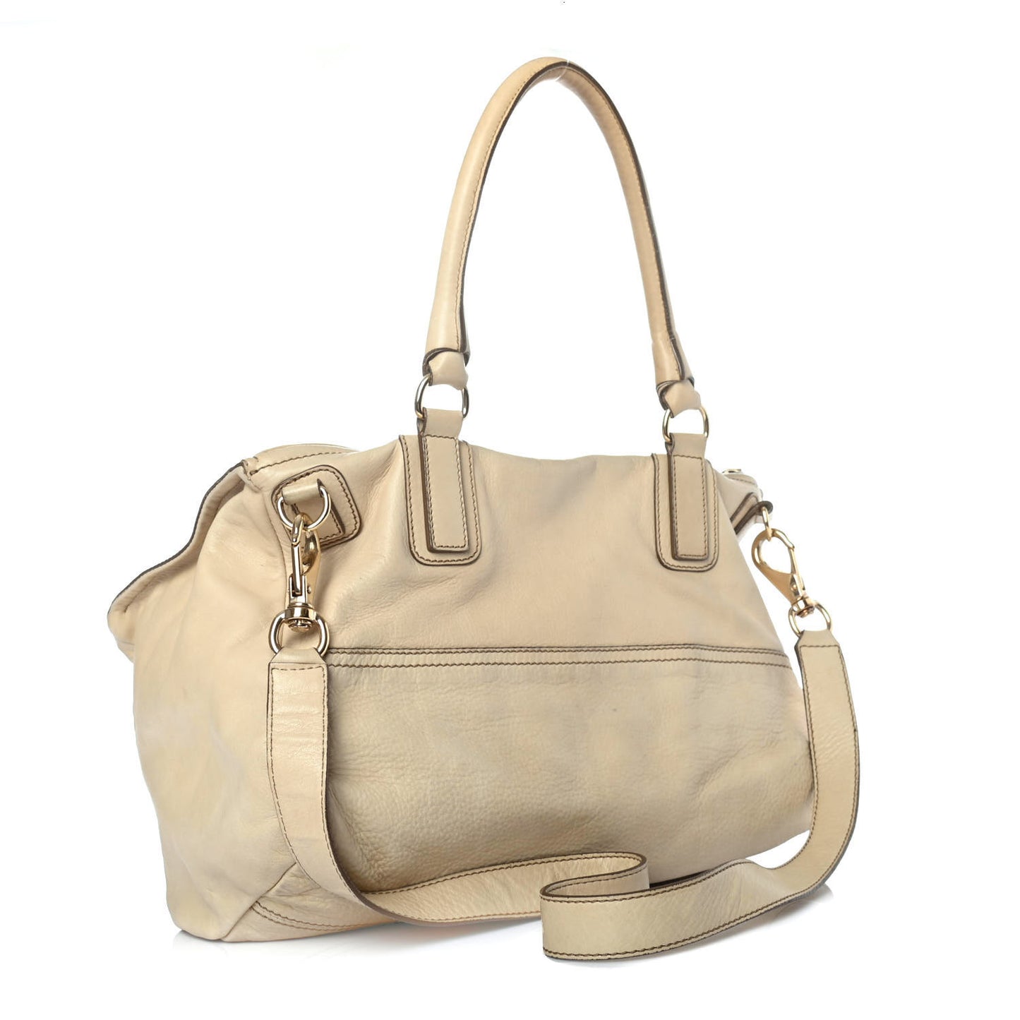 Calfskin Large Pandora Beige