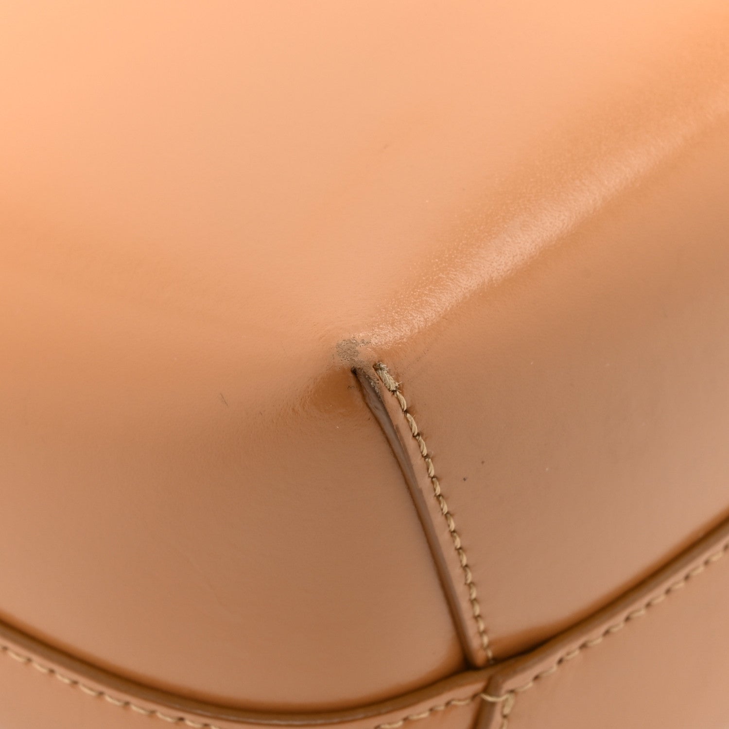 Mansur Gavriel Polished Calfskin Small Soft Candy Shoulder Bag Caramel 10 of 15