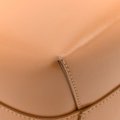 Mansur Gavriel Polished Calfskin Small Soft Candy Shoulder Bag Caramel 10 of 15