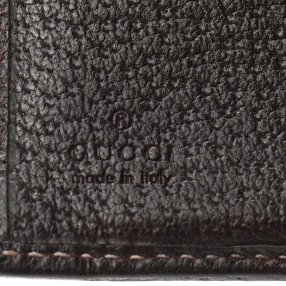 Gucci Monogram Abbey Continental Wallet Dark Brown 9 of 11