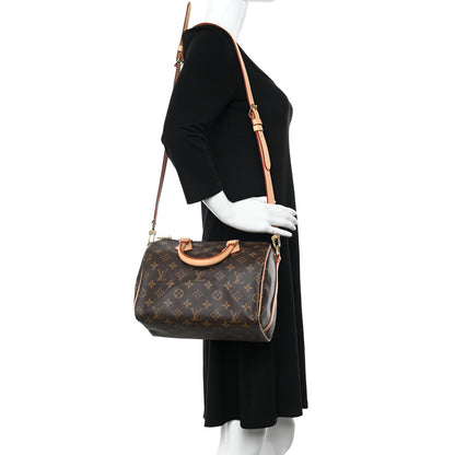Louis Vuitton Monogram Speedy Bandouliere 25 2 of 12