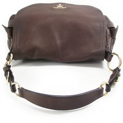 Prada Vitello Daino Messenger Bag Brown 6 of 12