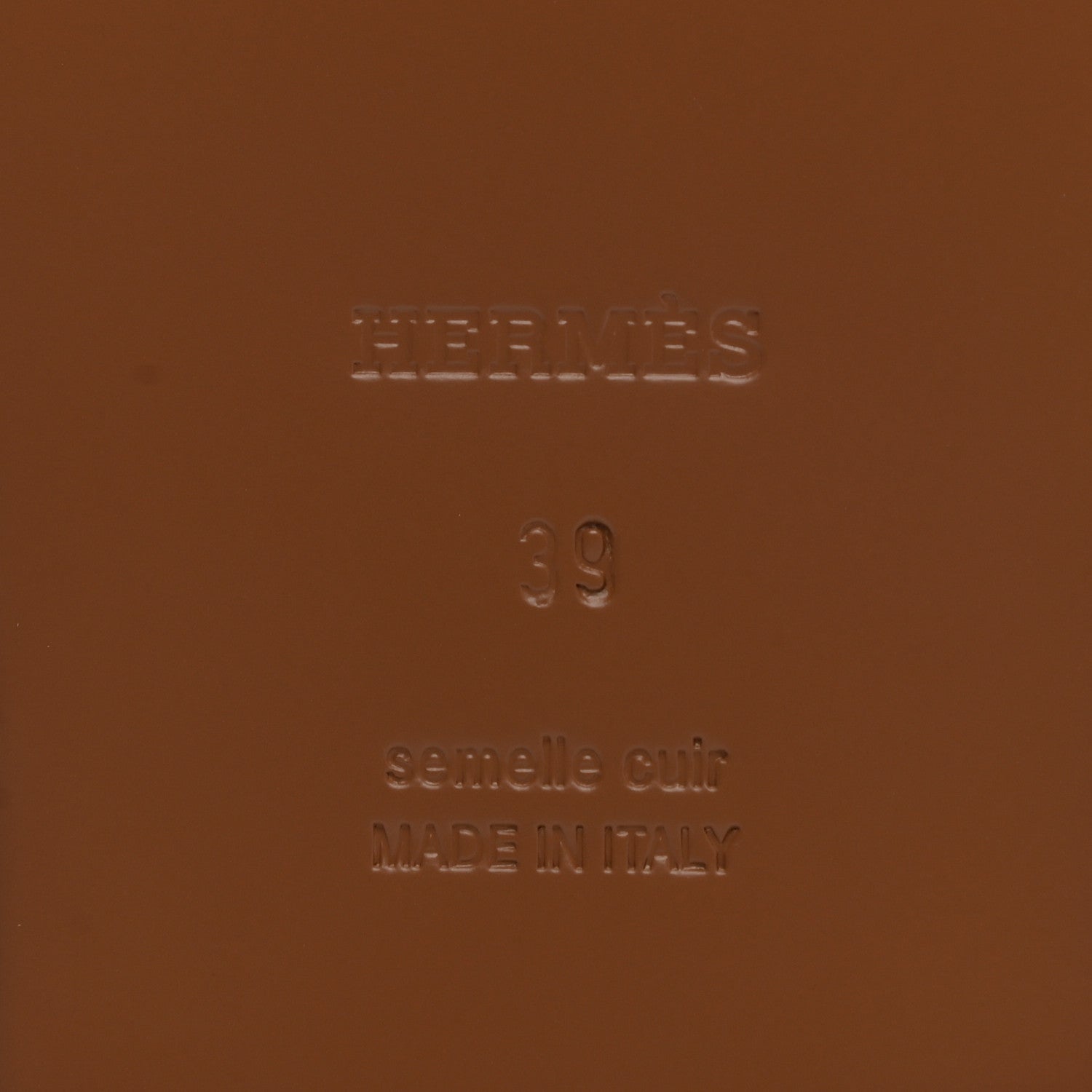 Hermes Calfskin Sandals 39 White 6 of 9
