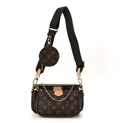 Louis Vuitton Monogram Multi Pochette Accessories Kaki 1 of 10