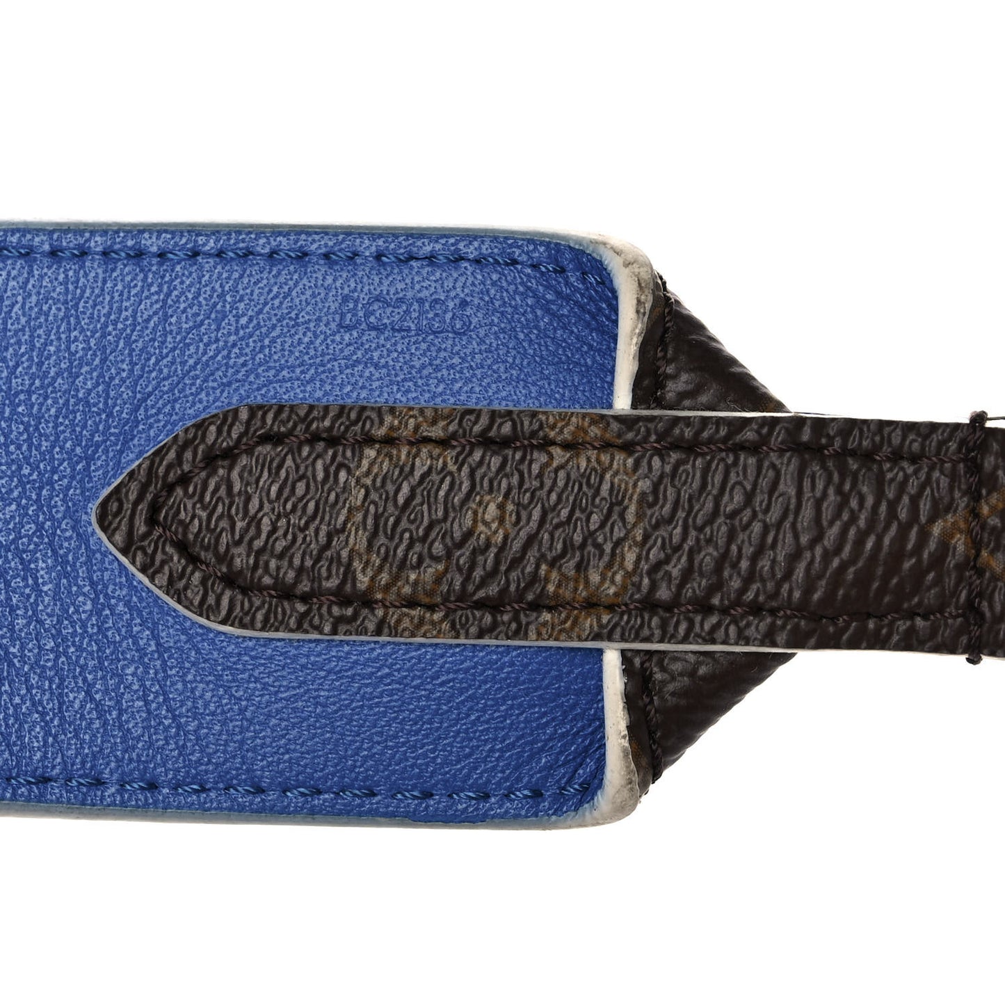 Monogram Bandouliere Shoulder Strap Blue