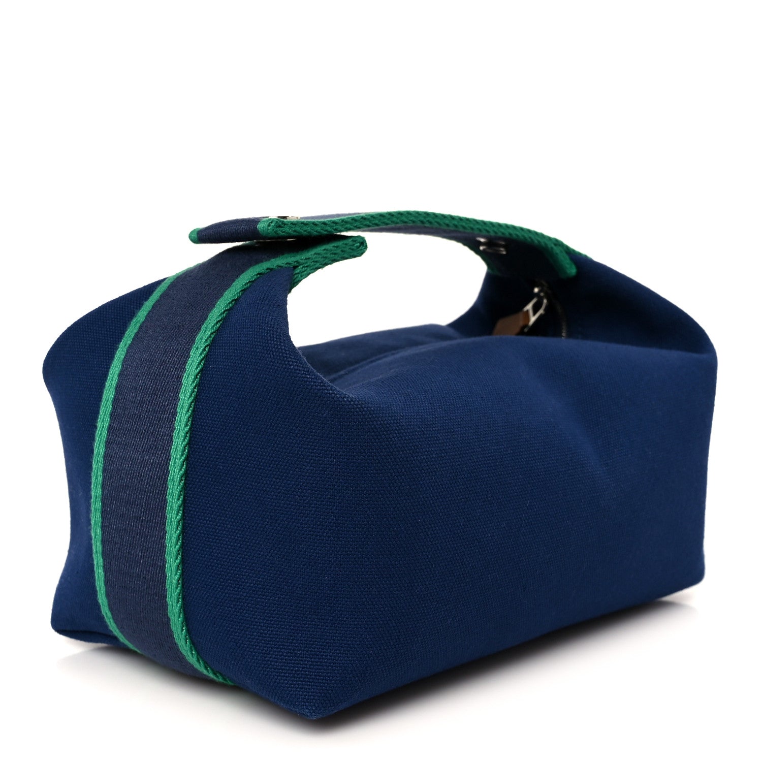 Hermes Canvas Small Bride-A-Brac Pouch Marine 3 of 9