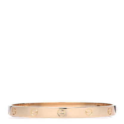 Cartier 18K Yellow Gold LOVE Bracelet 19 3 of 8