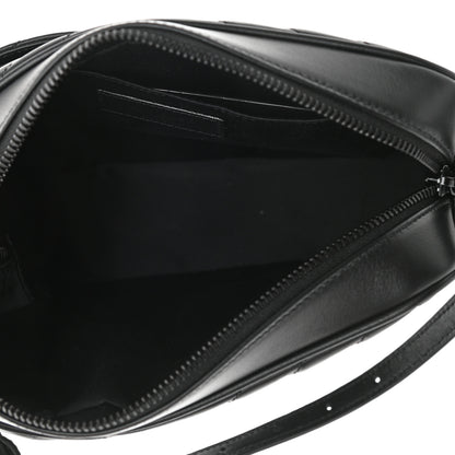 Saint Laurent Calfskin Matelasse Monogram Monochrome Lou Camera Bag Black 5 of 10