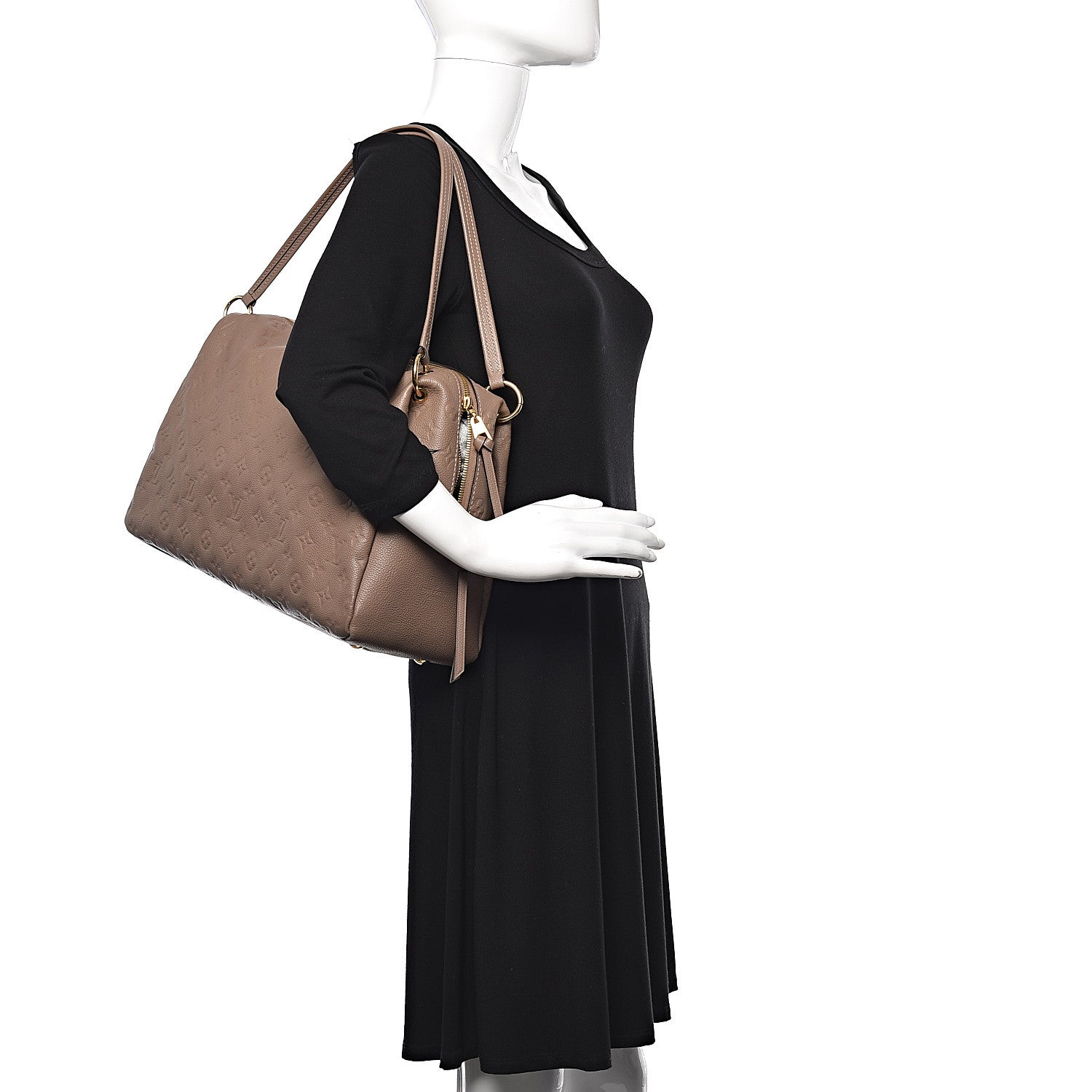 Louis Vuitton Empreinte Ponthieu MM Taupe Glace 2 of 19