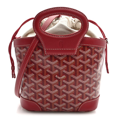 Goyard Goyardine Beluga Mini Red 1 of 9