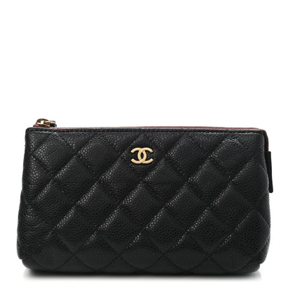 Chanel Caviar Quilted Small Pouch Black 1 of 10