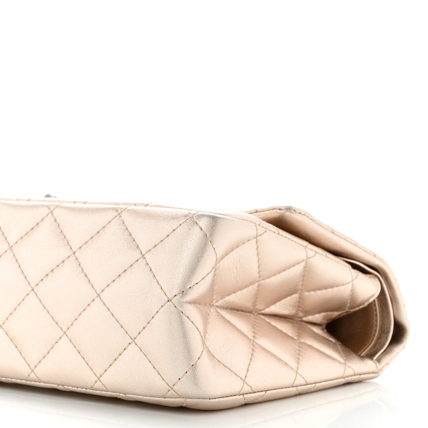 Metallic Calfskin Quilted 2.55 Reissue 226 Flap Gold