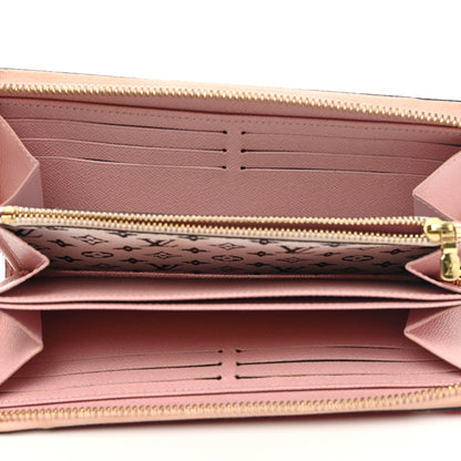 Louis Vuitton Monogram Giant Zippy Wallet Rouge Rose 5 of 8