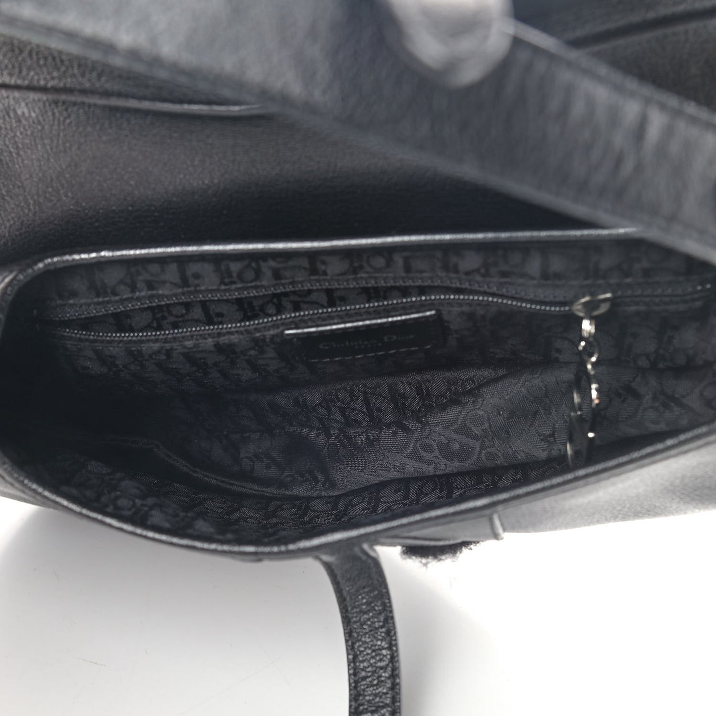 Calfskin Saddle Bag Black
