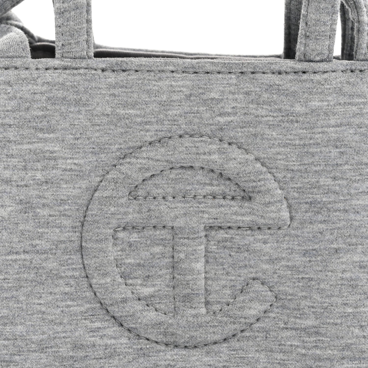 Telfar X UGG Fleece Small Shopping Bag Heather Grey 25 of 37