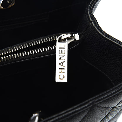Chanel Caviar Quilted Grand Shopping Tote GST Black 8 of 12