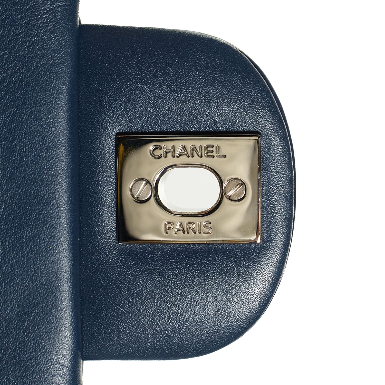 Chanel Patent Chevron Quilted Extra Mini Flap Dark Blue 8 of 9