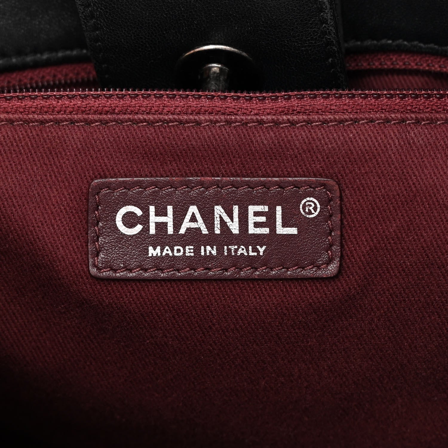 Chanel Lambskin Quilted Accordion Tote Black 6 of 16