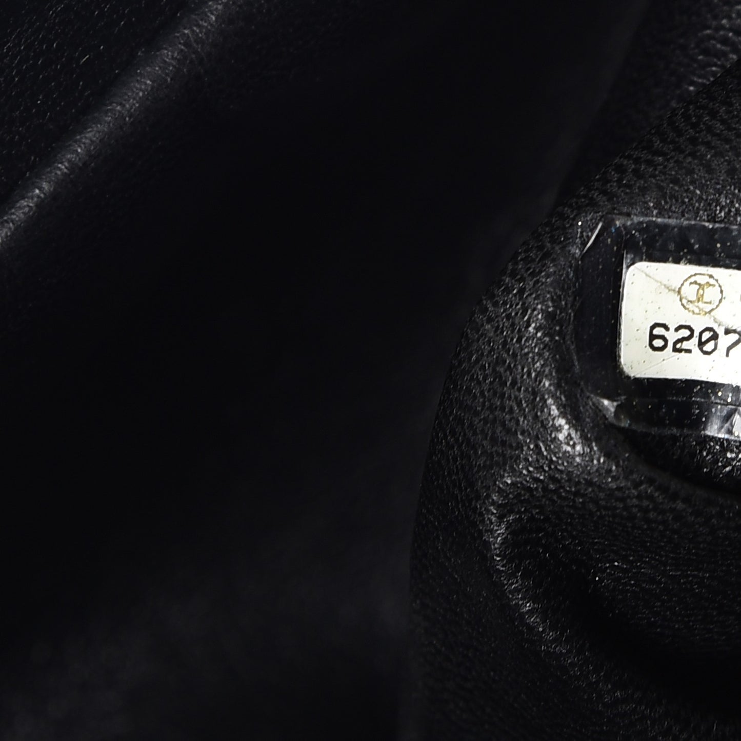 Caviar Patent Quilted Large Bowler Black