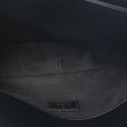 Gucci Calfskin Matelasse Monochrome GG Marmont Crossbody Shoulder Bag Black 5 of 10