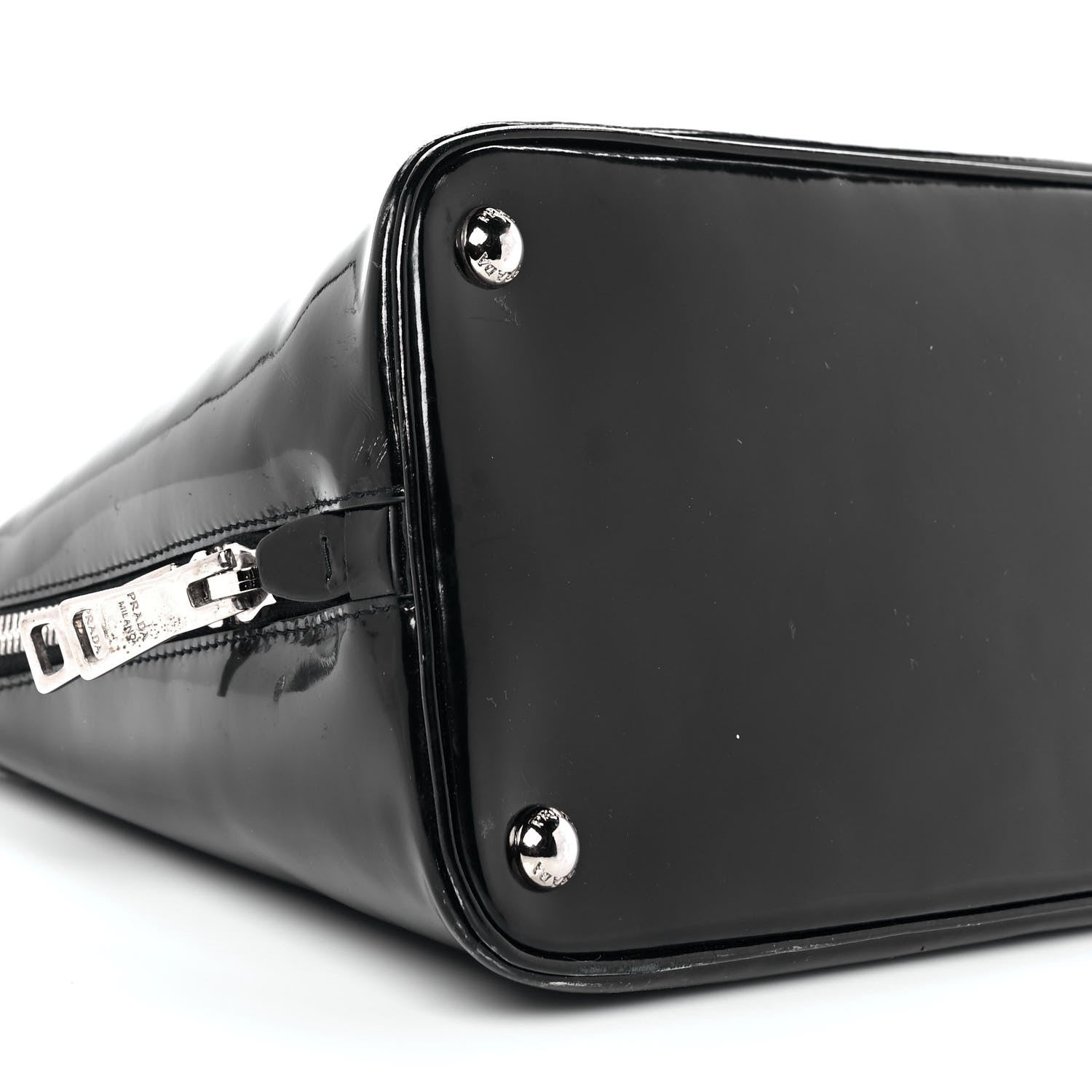 Prada Spazzolato Large Promenade Tote Black 6 of 11