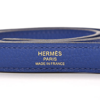 Hermes Togo Kelly Retourne 28 Bleu Electrique 14 of 32