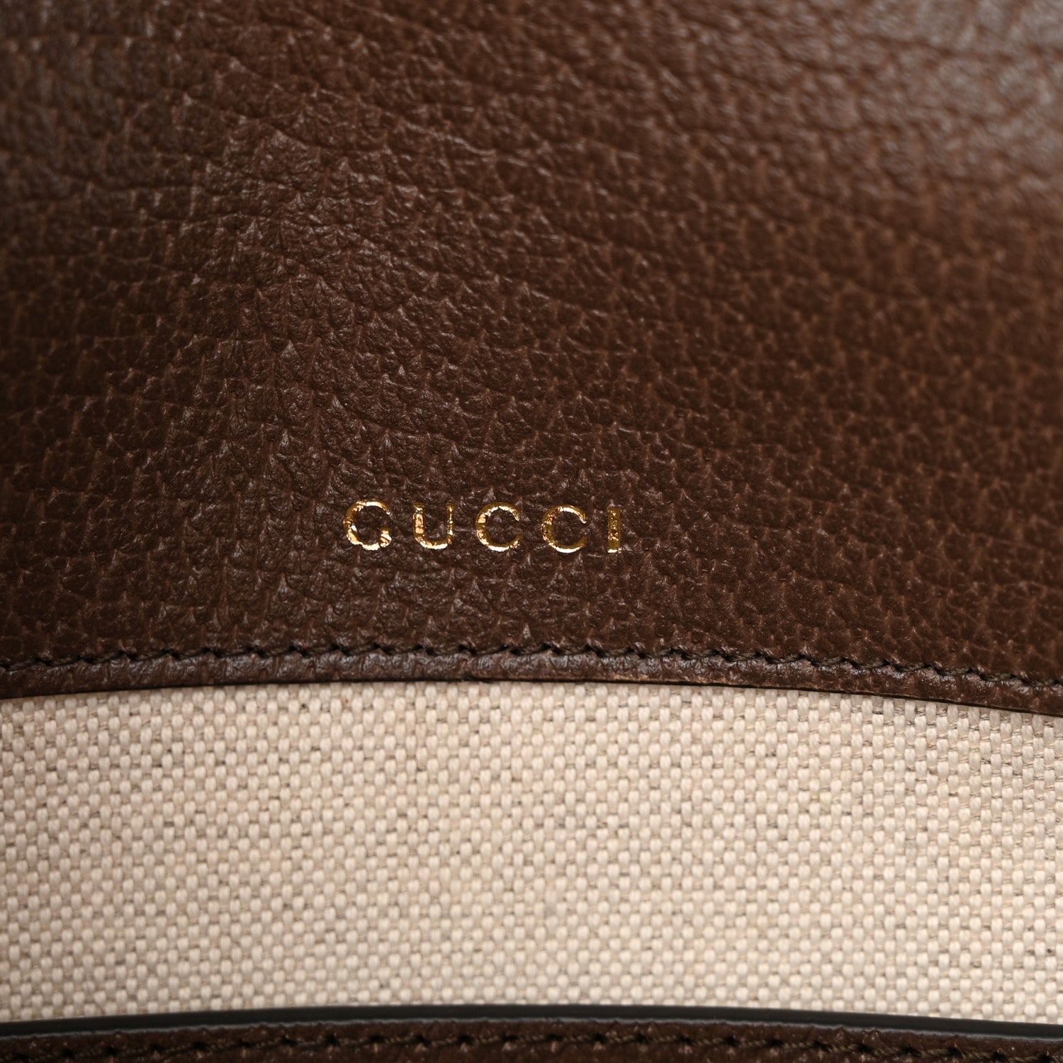 Gucci Monogram Jumbo GG Textured Dollar Calfskin Web Mini Horsebit 1955 Shoulder Bag Camel Ebony New Acero 7 of 11