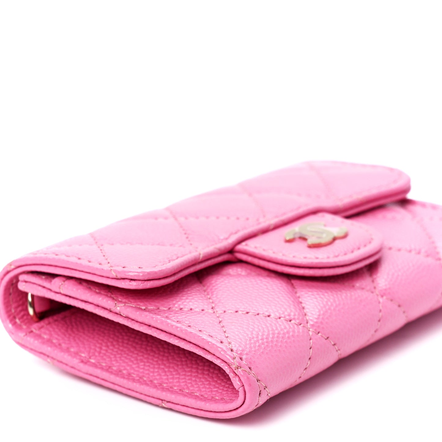 Caviar Quilted Belt Bag Pink