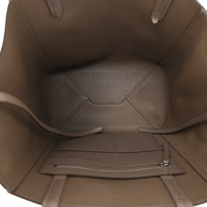 Celine Grained Calfskin Medium Horizontal Cabas Phantom Taupe 5 of 11