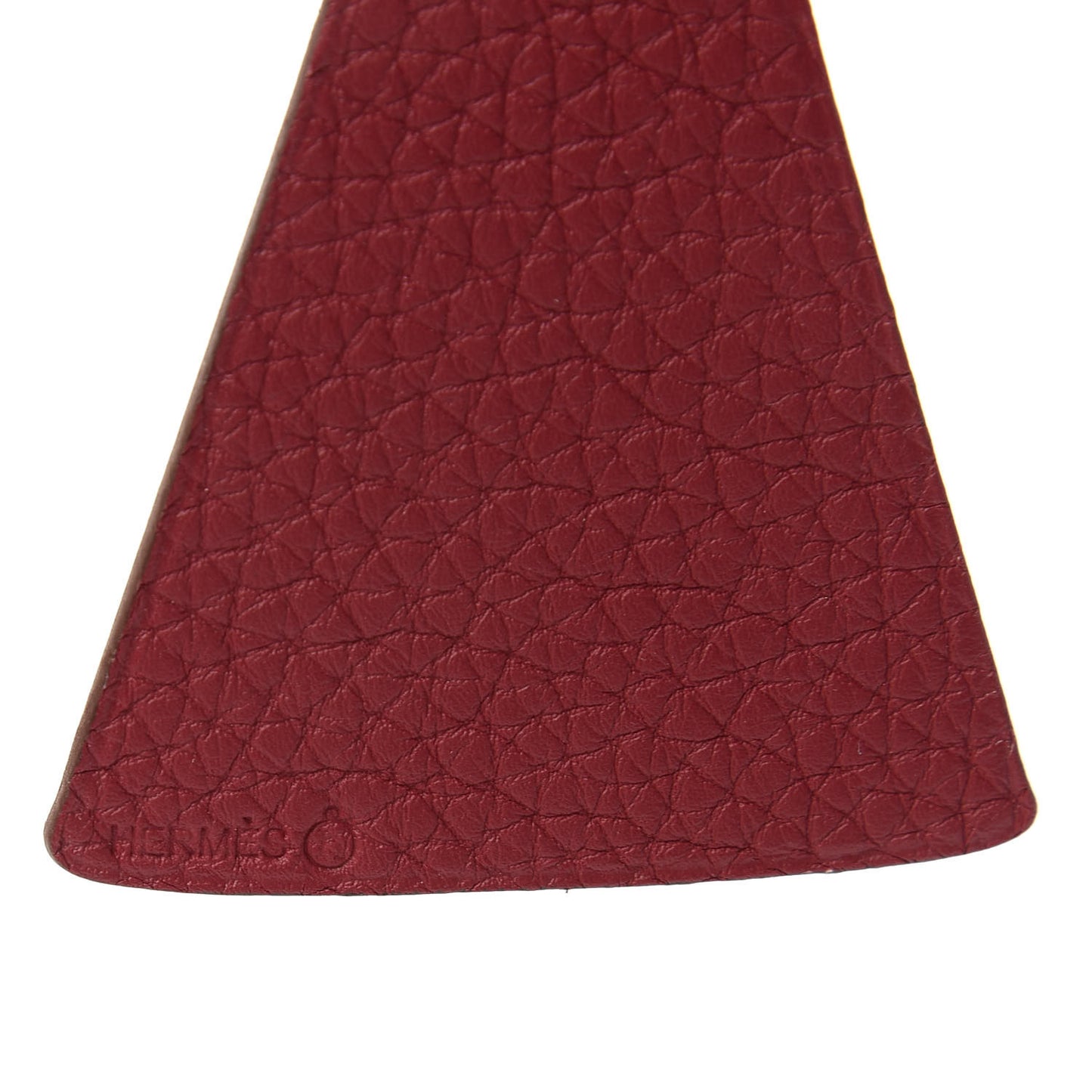 Togo Epsom Petit H Angel Bag Charm Rogue Grenat Bleu Atoll
