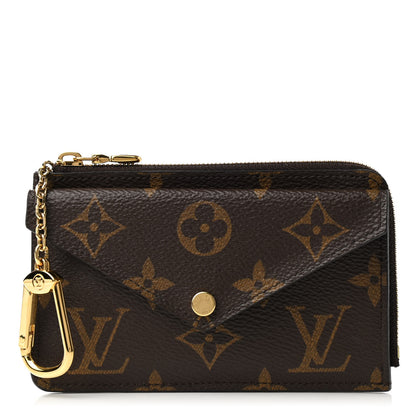 Louis Vuitton Monogram Recto Verso Card Holder Black 1 of 5