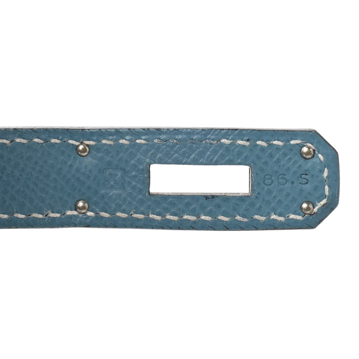 Epsom Birkin 30 Blue Jean