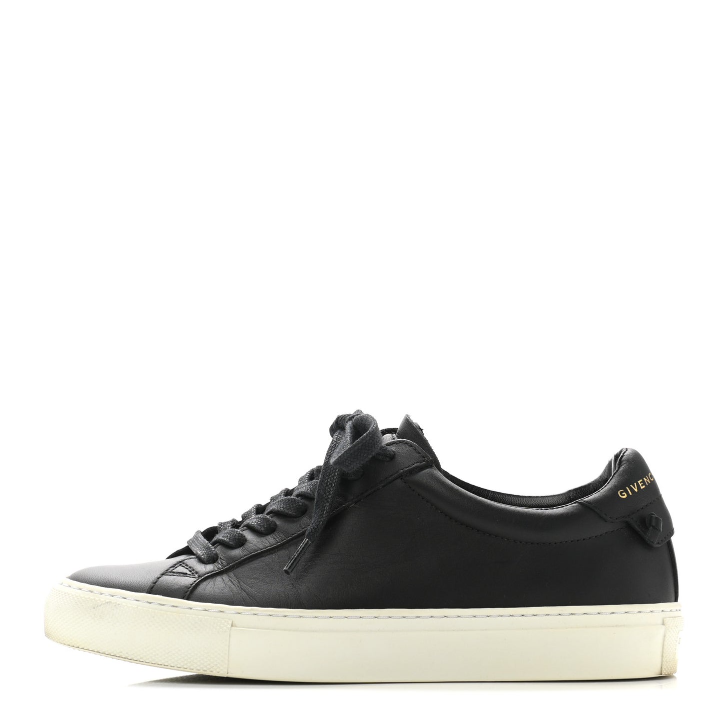 Calfskin Urban Street Sneakers 35 Black
