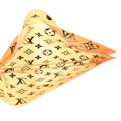 Louis Vuitton PVC Monogram Printed Envelope Pouch Orange 5 of 5